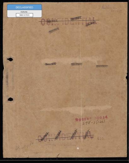 box7 Incident Summaries 1-100 — first page of the declassified document