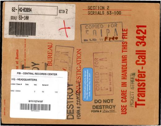 Charles Elia, Jr. and soldier William Ruex observed a flying disc — first page of the declassified document